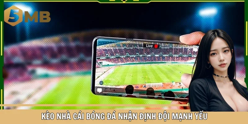 Kèo nhà cái bóng đá nhận định đội mạnh yếu